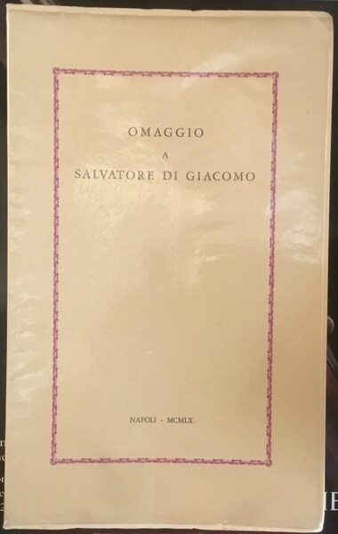 Omaggio a Salvatore Di Giacomo