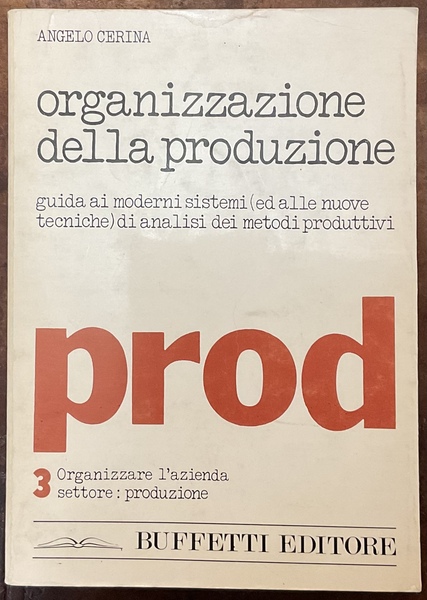 Organizzazione della produzione