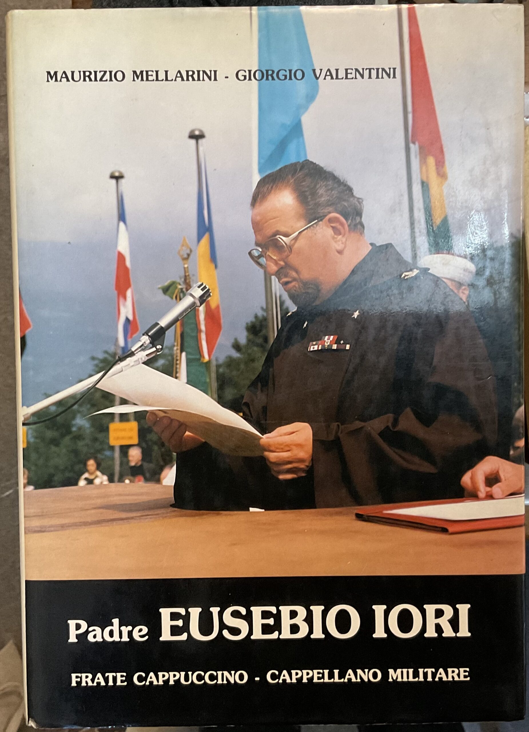 Padre Eusebio Iori. Frate Cappuccino - Cappellano Militare (Autografo)