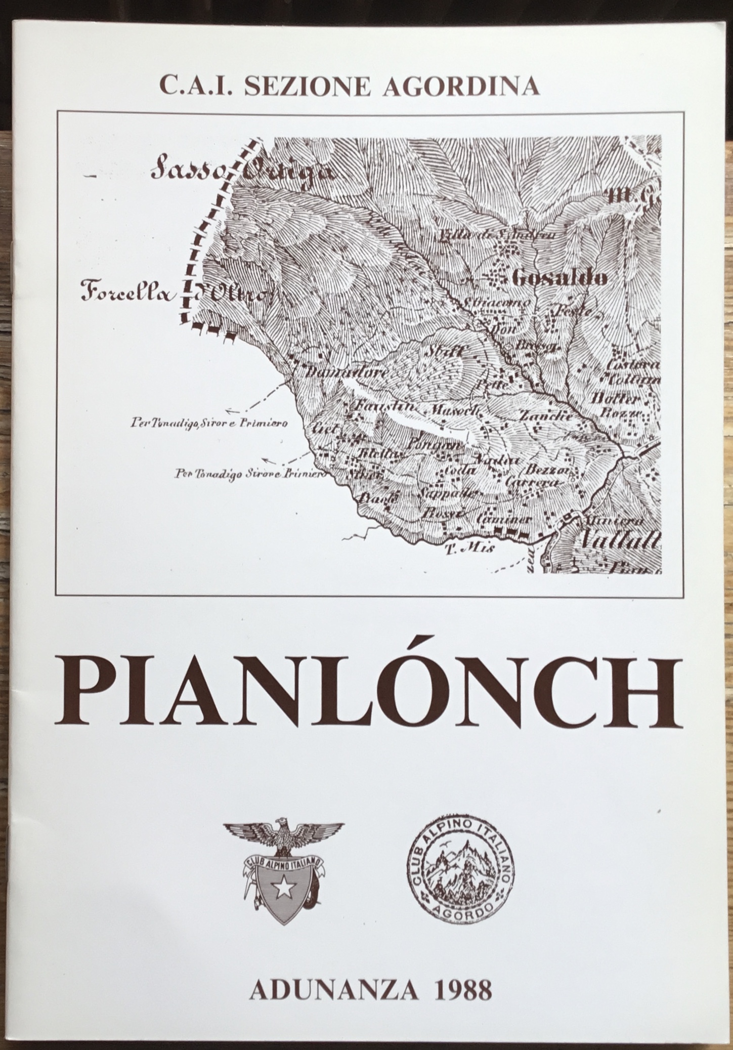 Pianlónch. Adunanza 1988.
