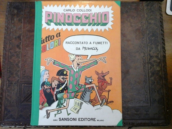 Pinocchio raccontato a fumetti da Manca