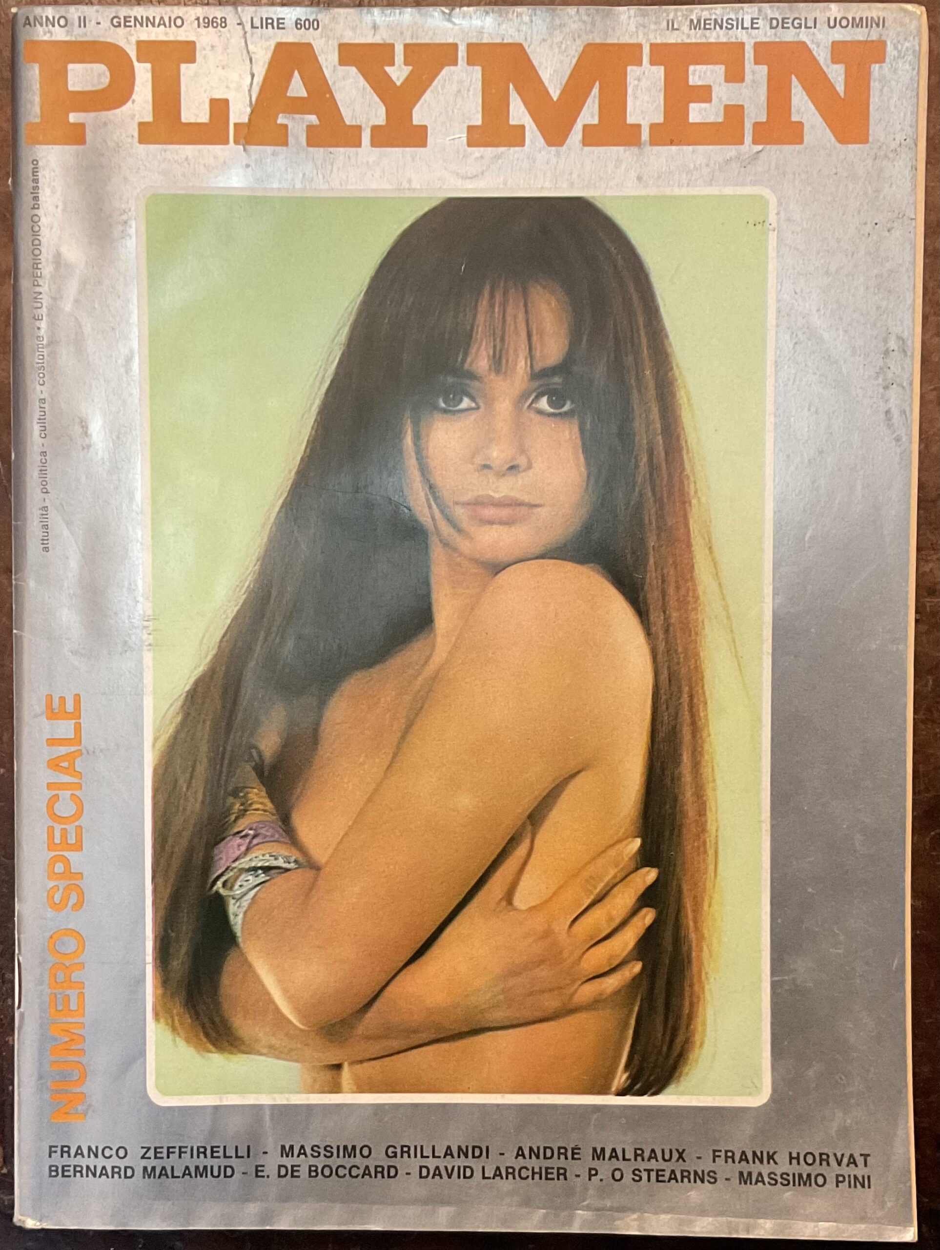 Playmen - Anno II, n.1 - Gennaio 1968