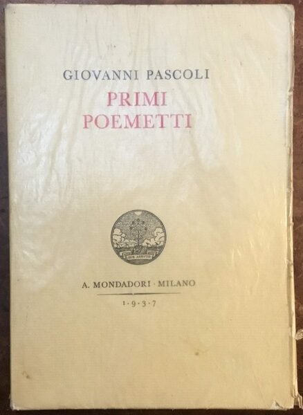 Primi poemetti. Poesie di Giovanni Pascoli VIII