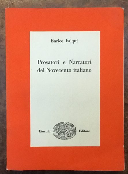 Prosatori e narratori del Novecento italiano