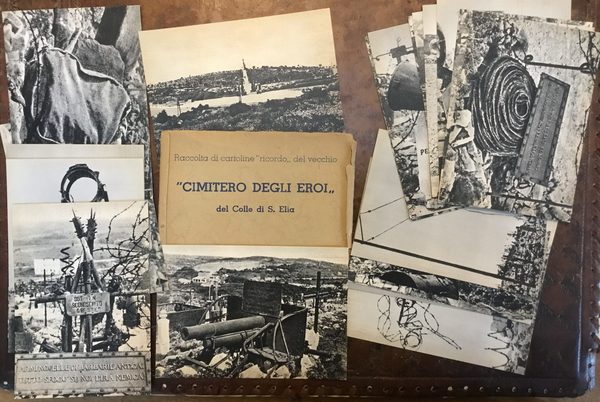 Raccolta di cartoline ‘ricordo’ del vecchio ‘Cimitero degli eroi’ del …