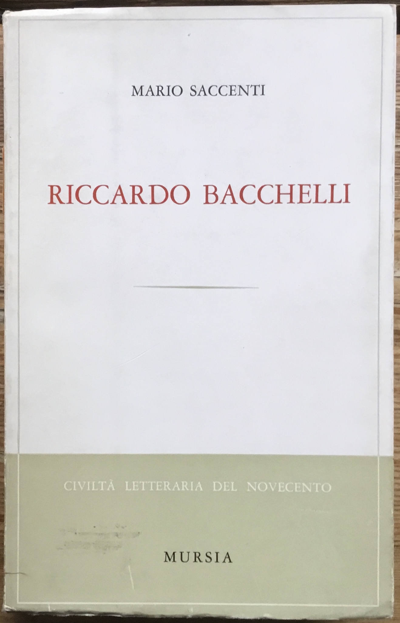 Riccardo Bacchelli