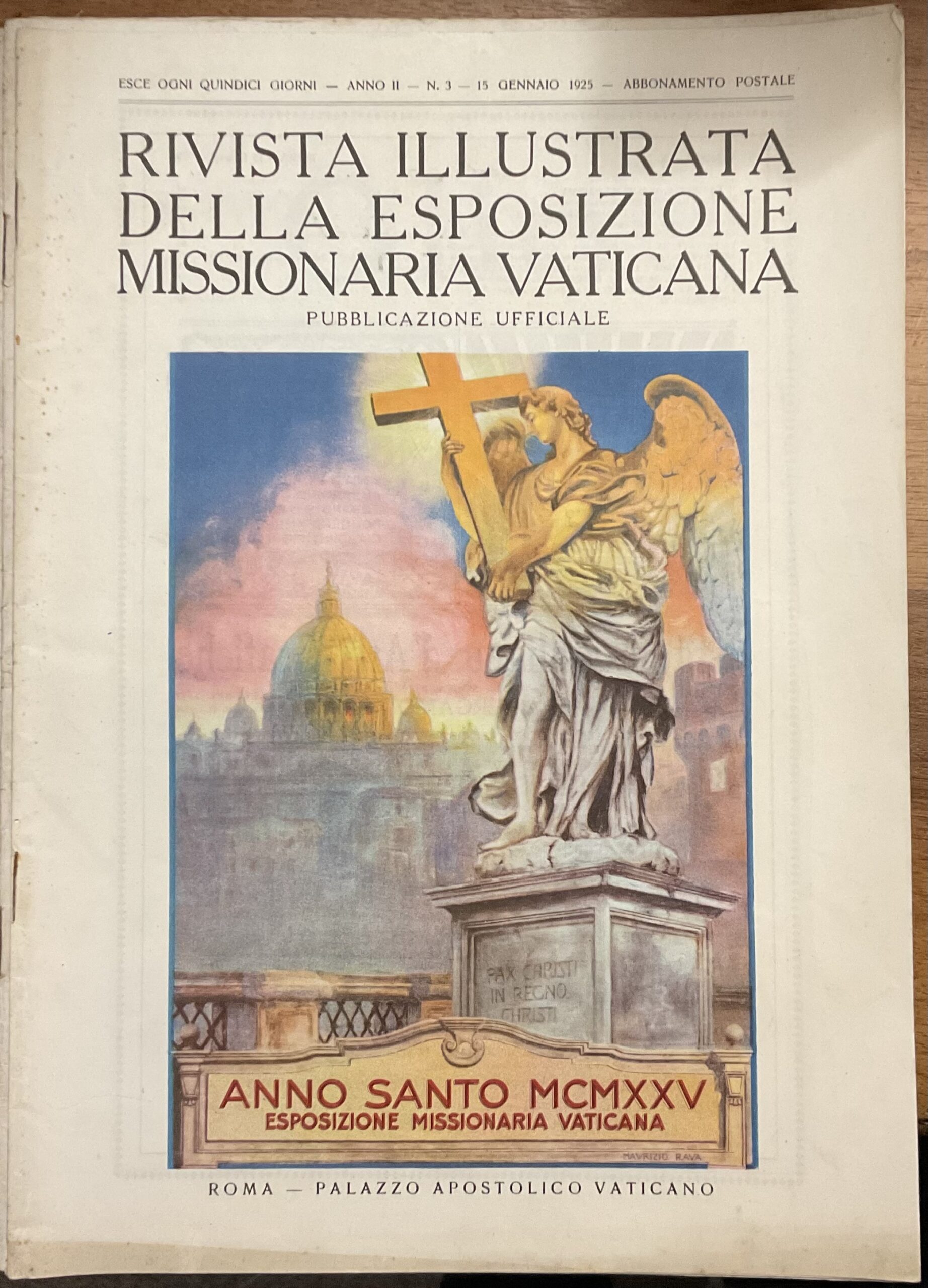 Rivista illustrata della Esposizione Missionaria Vaticana. Anno II - N. …