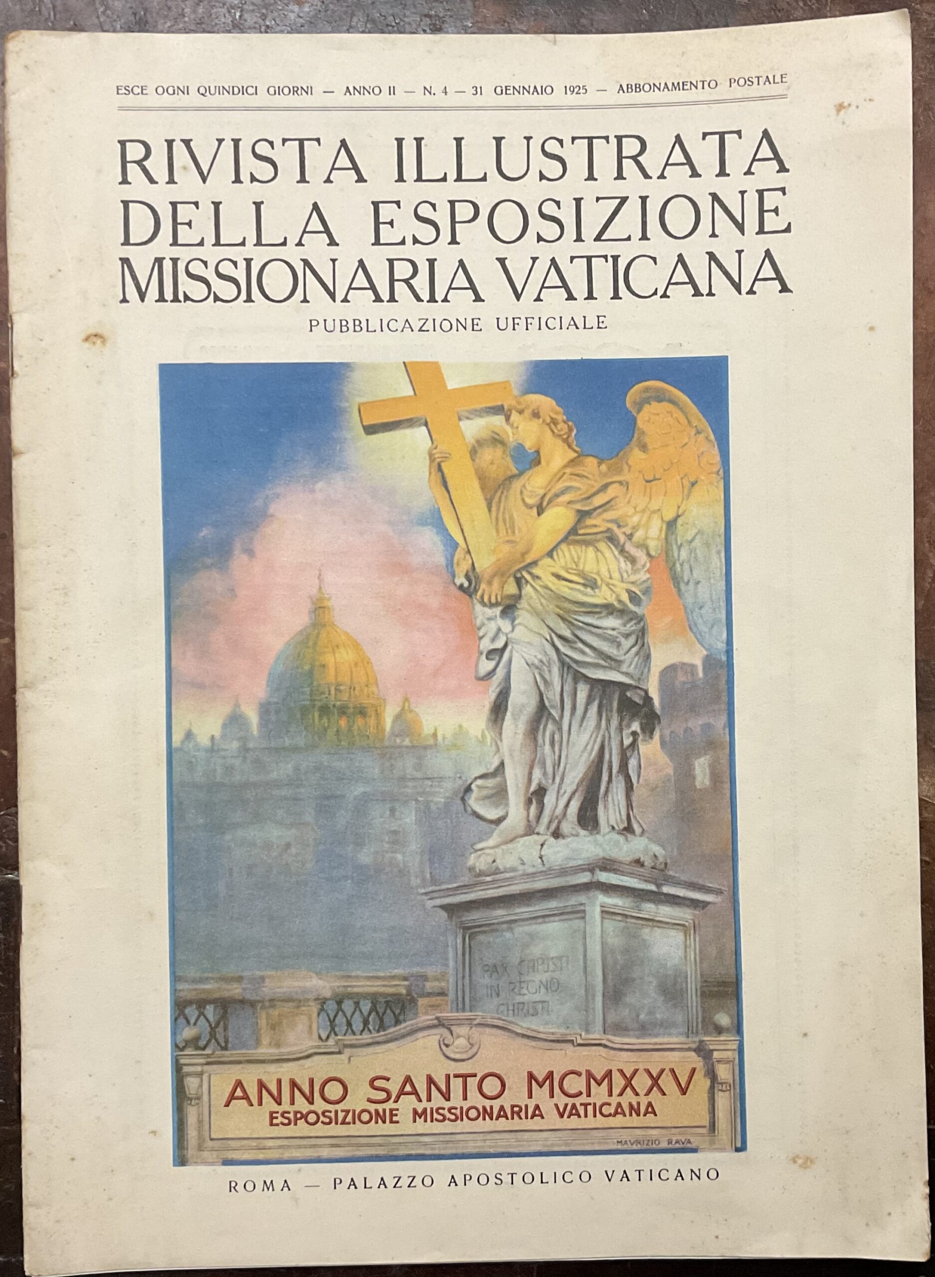 Rivista illustrata della Esposizione Missionaria Vaticana. Anno II - N. …