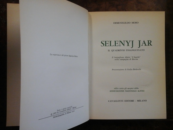 SelenyjJar. Il quadrivio insanguinato. Il Battaglione alpini l'Aquila nella campagna …