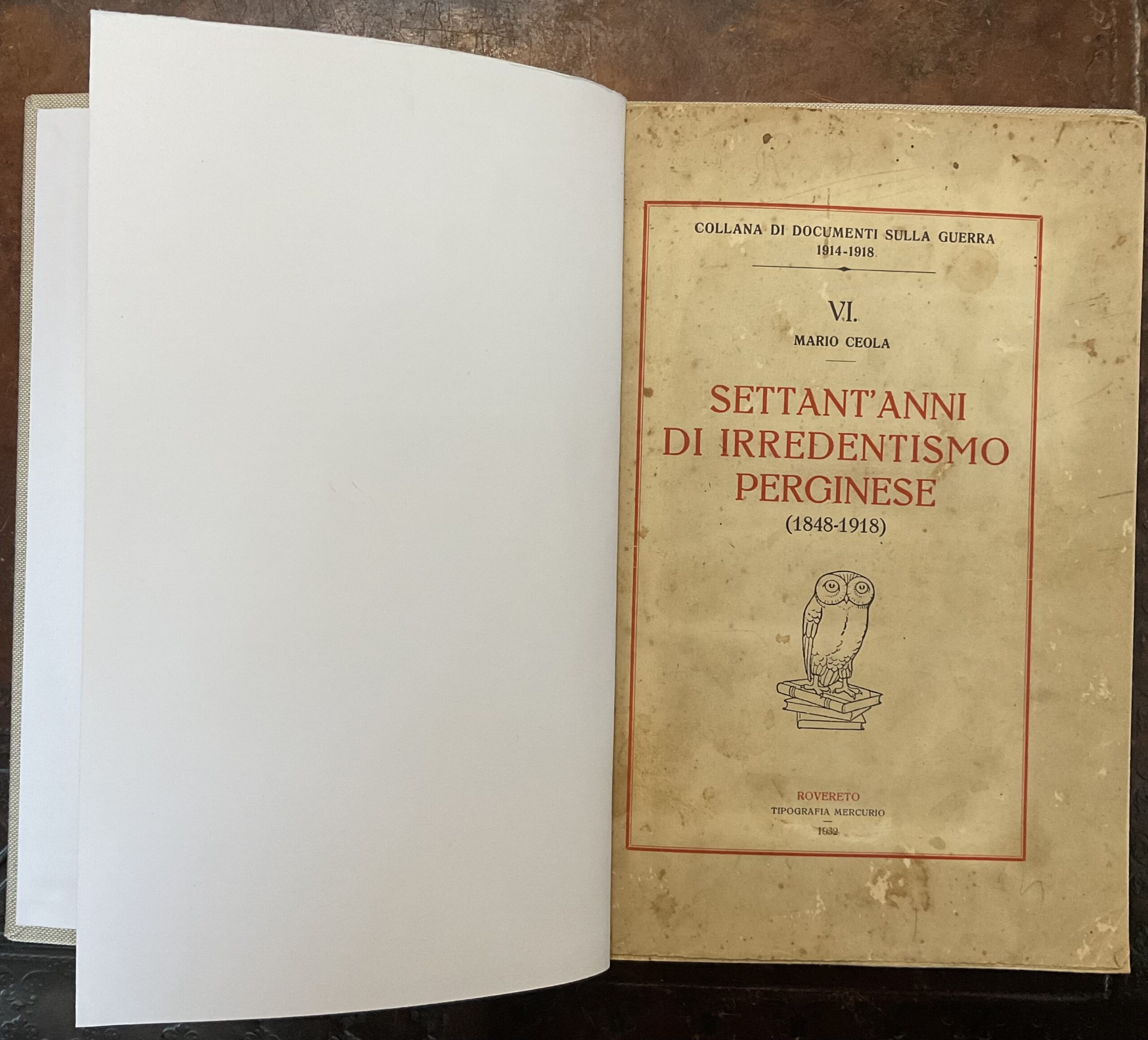 Settant’anni di irredentismo perginese (1848-1918)