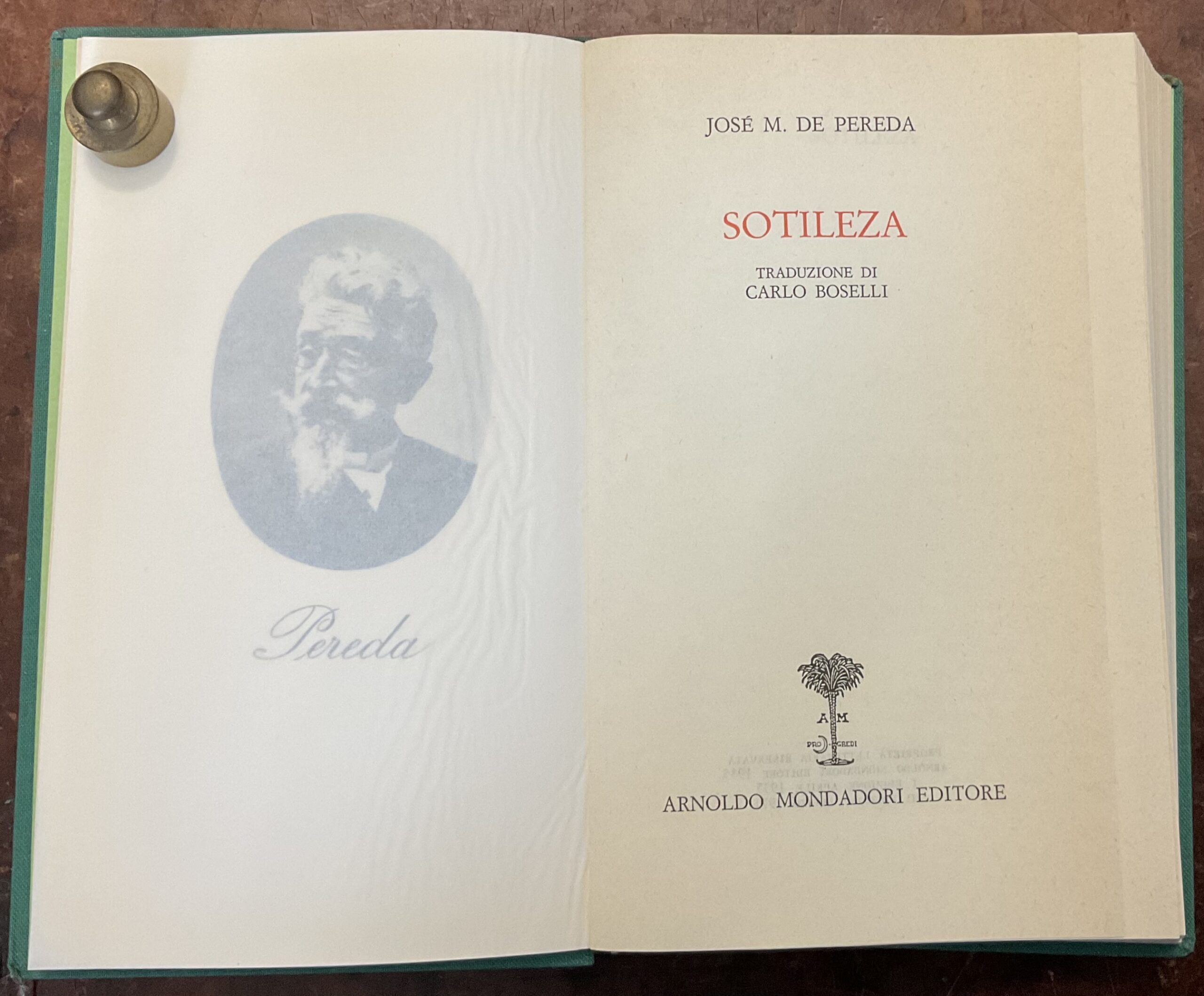 Sotileza. Biblioteca romantica Mondadori