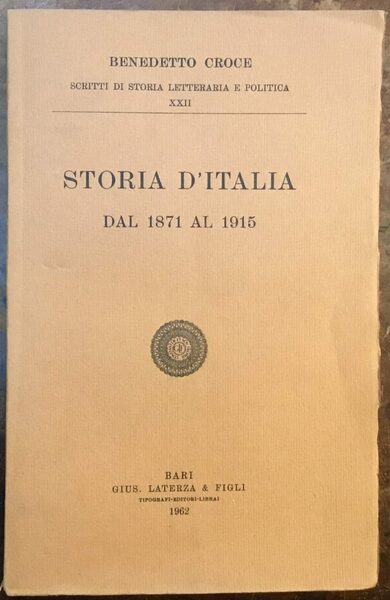 Storia d'Italia dal 1871 al 1915