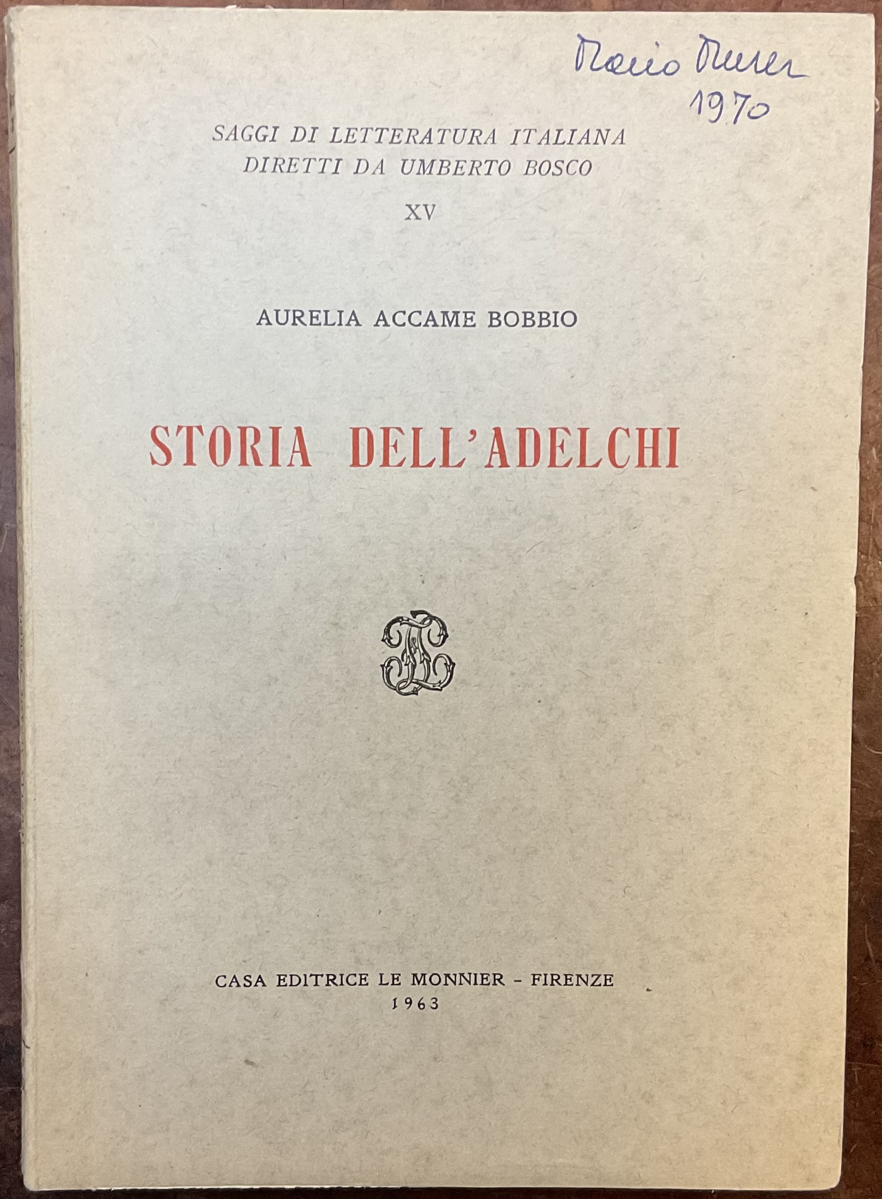Storia dell’Adelchi