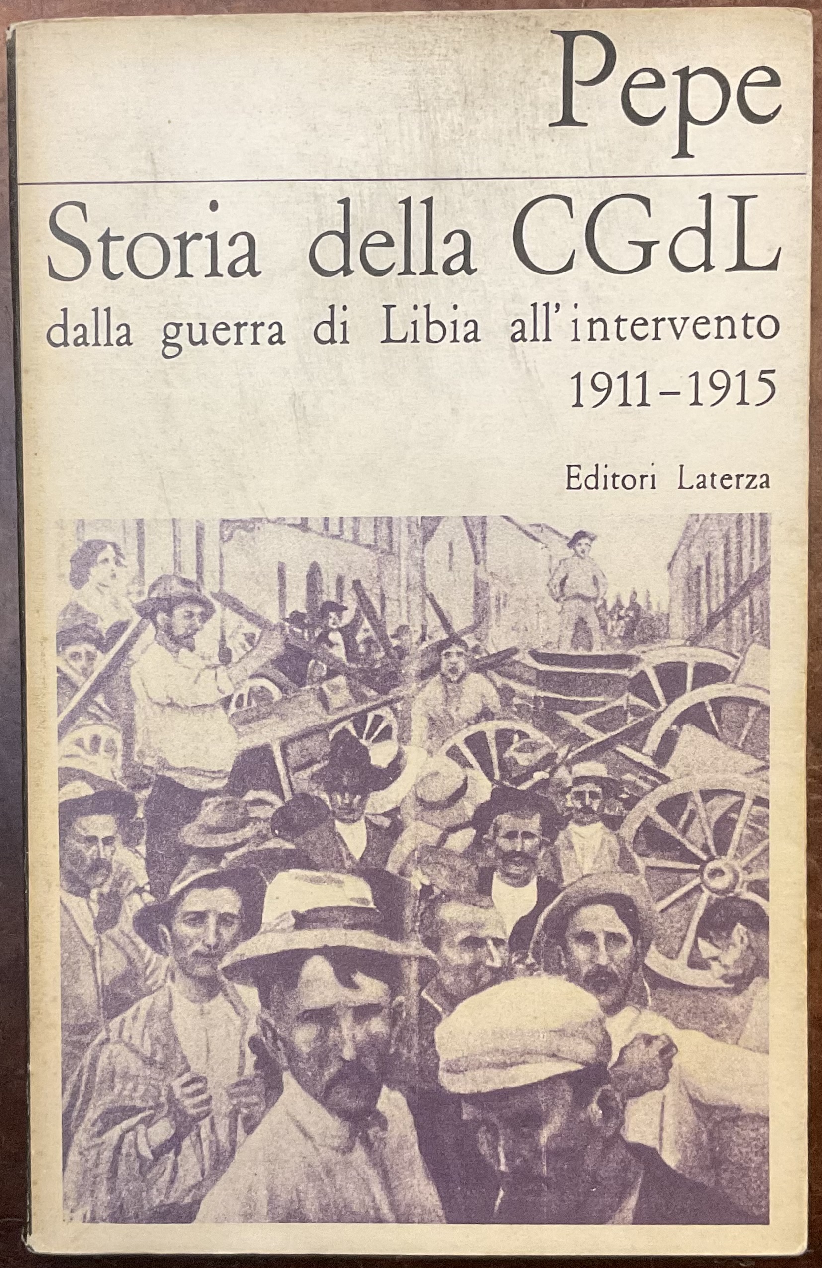 Storia della CGdL, dalla guerra di Libia all’intervento 1911-1915