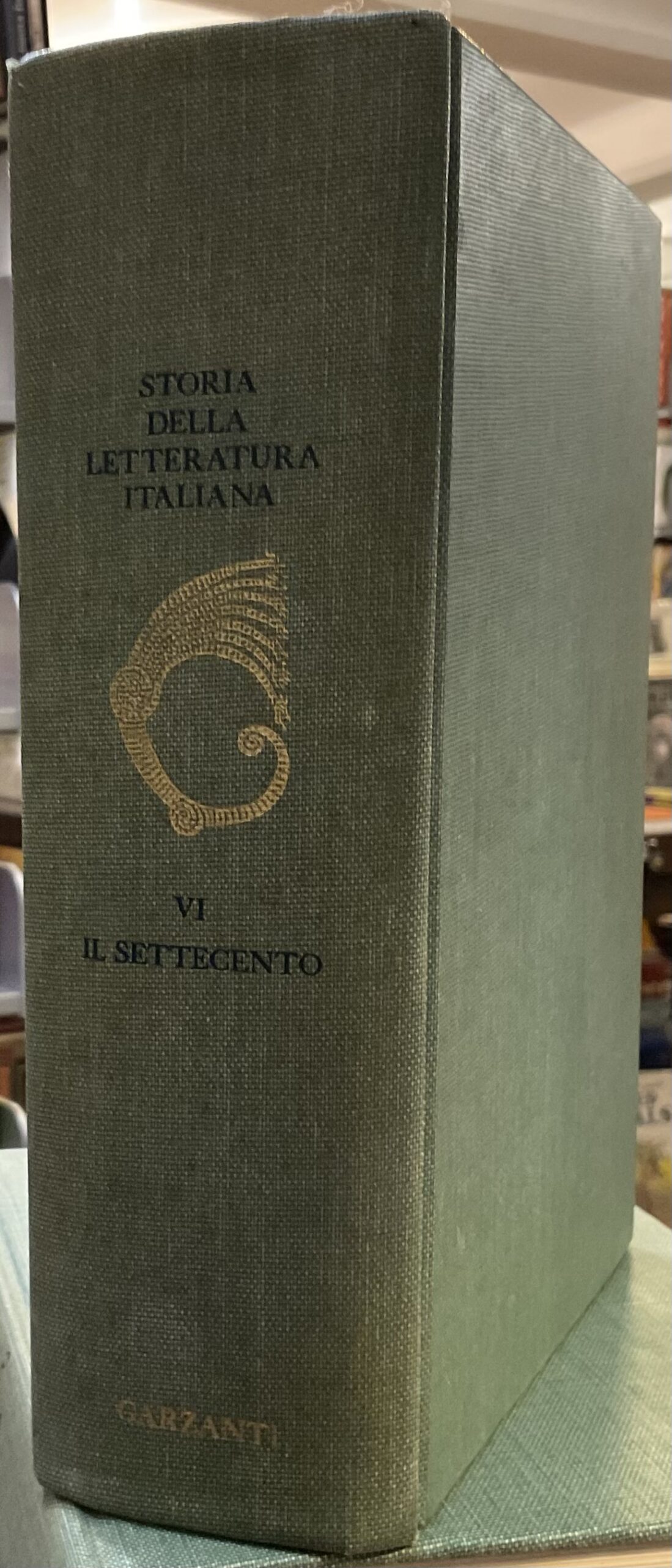 Storia della letteratura italiana. Volume VI: Il Settecento