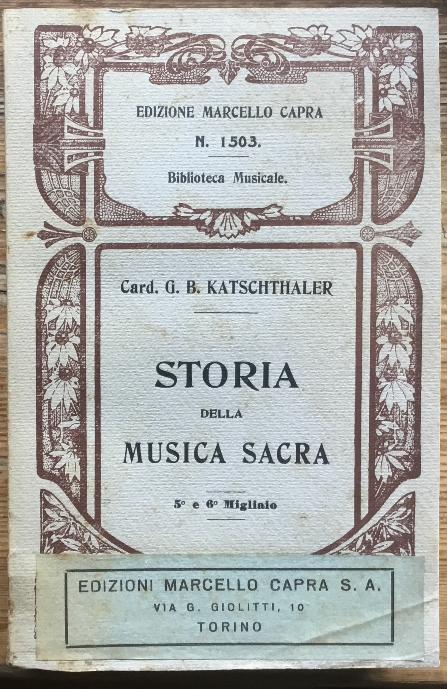 Storia della musica sacra