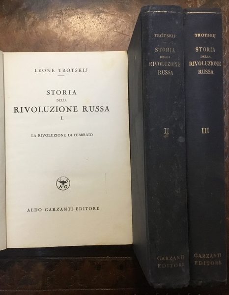 Storia della Rivoluzione russa. Tre volumi