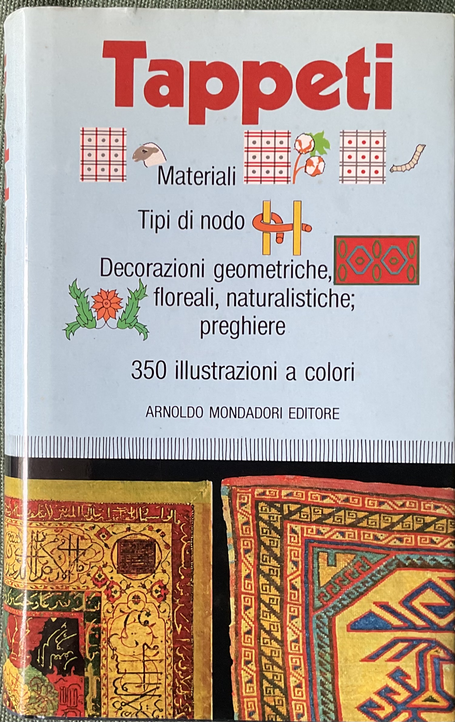 Tappeti. Materiali, Tipi di nodo, Decorazioni geometriche….