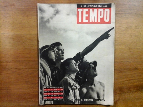 Tempo (rivista). N.93, 6 - 13 marzo 1941
