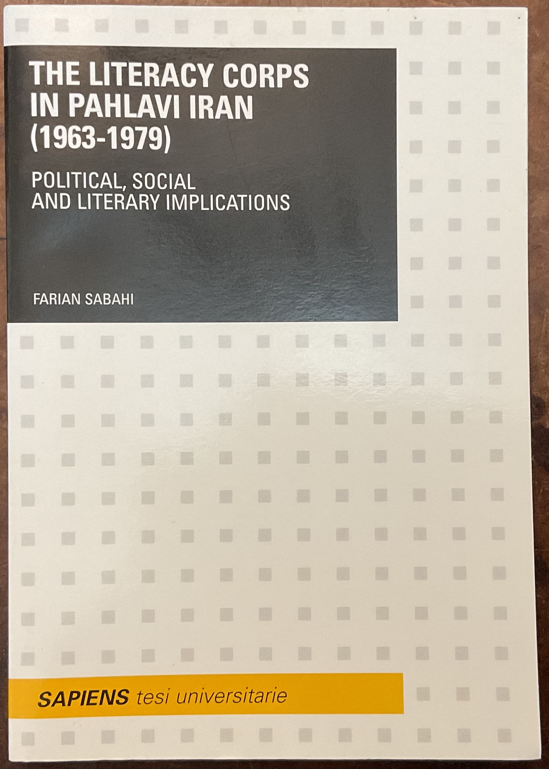 The Literacy Corps in Pahlavi Iran (1963-1979). Political, social and …