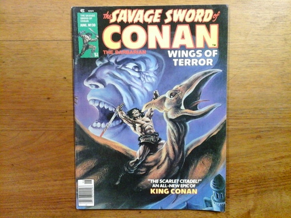 The savage sword of Conan the Barbarian n.31, June 1978