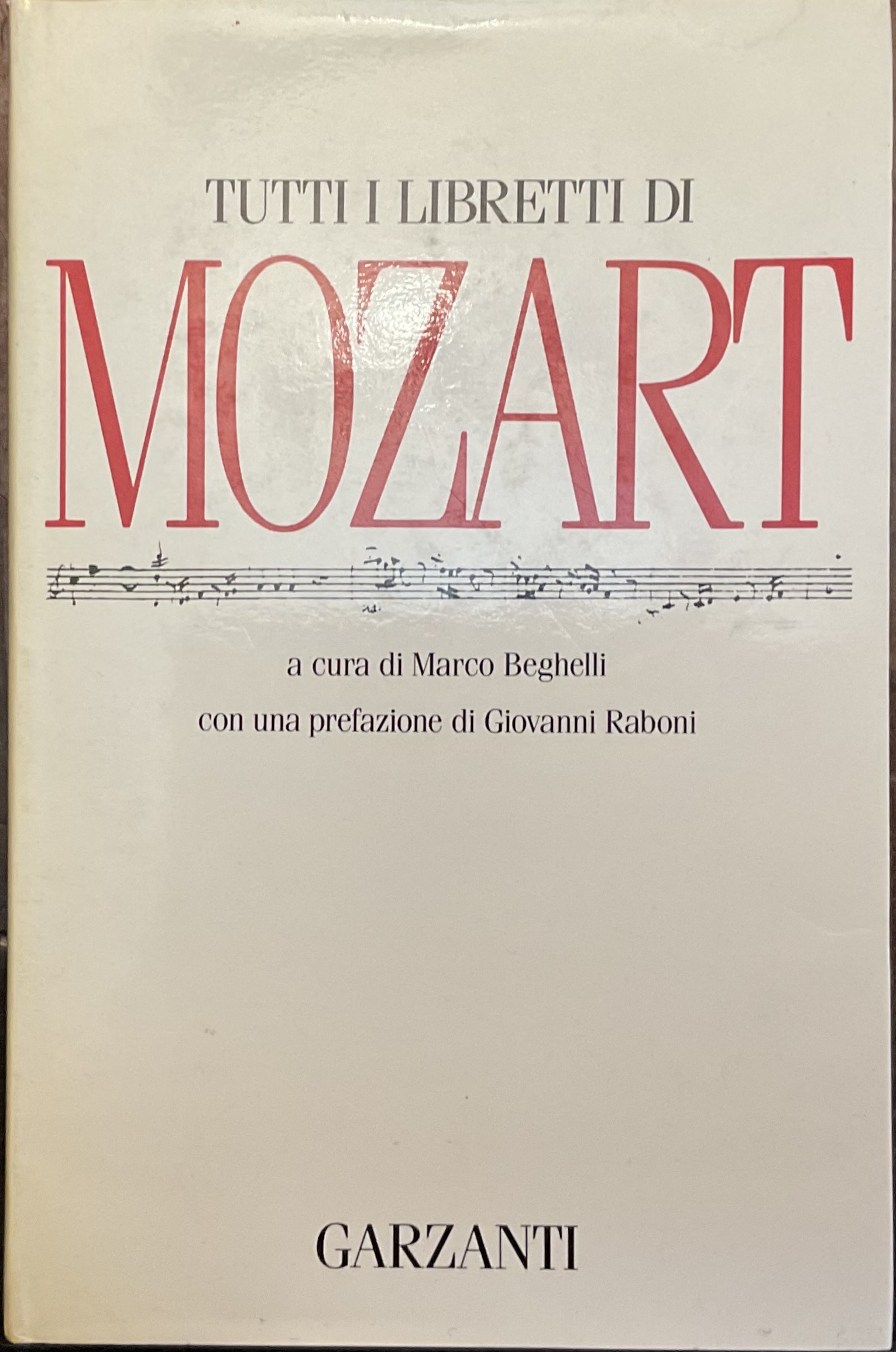 Tutti i libretti di Mozart