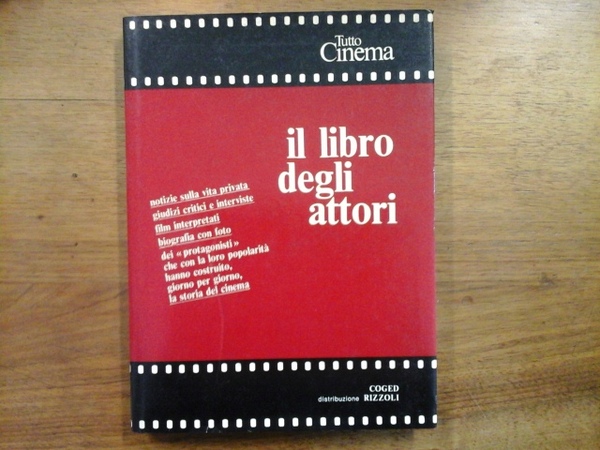 Tutto Cinema IL LIBRO DEGLI ATTORI