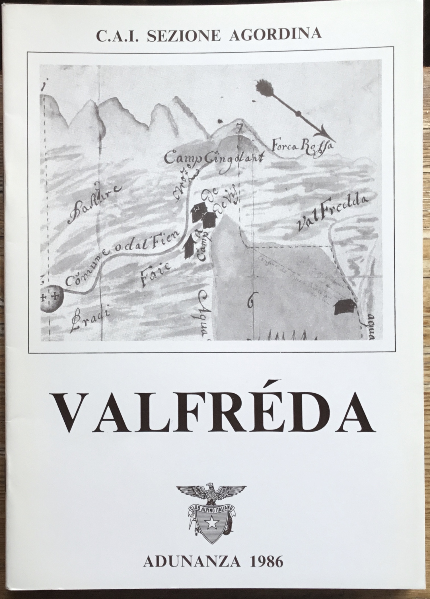 Valfréda. Adunanza 1986.
