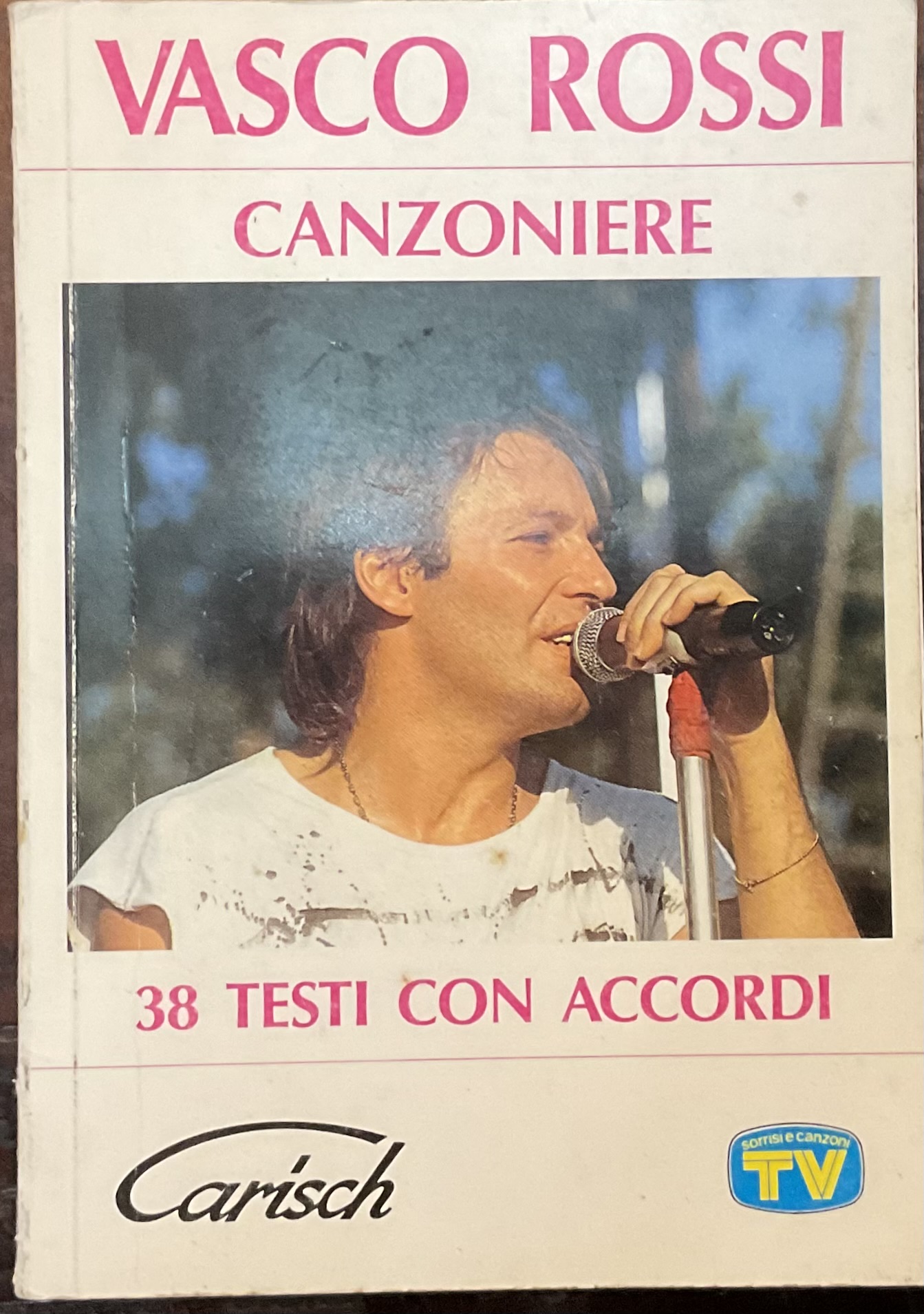 Vasco Rossi. Canzoniere. 38 testi con accordi.