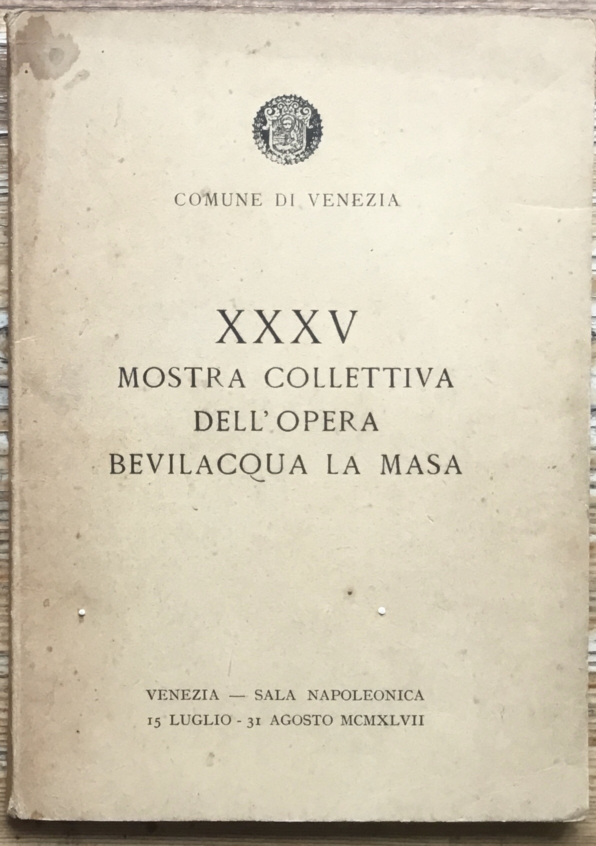 XXXV Mostra collettiva dell’opera Bevilacqua la Masa