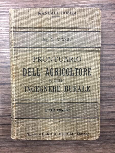 Prontuario dell'agricoltore