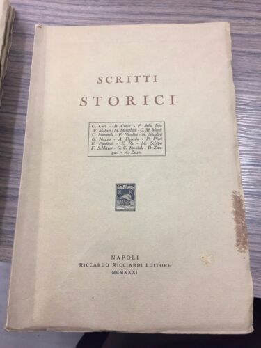 Scritti storici