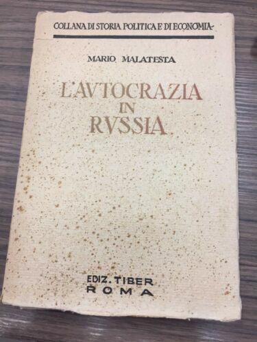 L'autocrazia in Russia. Vol. 1