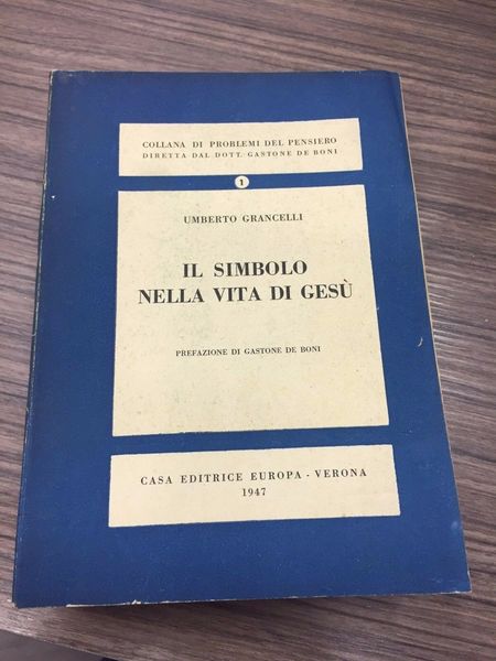 Il simbolo nella vita di Gesù