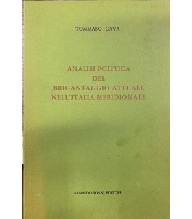 Analisi politica del brigantaggio attuale nell'italia meridionale.