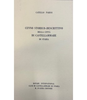 Cenno storico-descrittivo della città di Castellammare di Stabia.