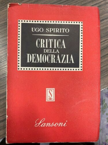 Critica della democrazia