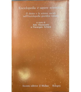 Enciclopedia e sapere scientifico. Il diritto e le scienze sociali …