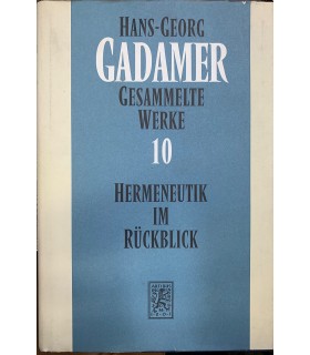 Hermeneutik in Ruckblick.