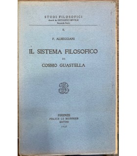 Il sistema filosofico di Cosmo Guastella.