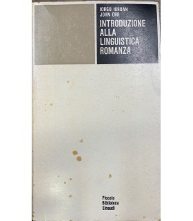 Introduzione alla linguistica romanza.