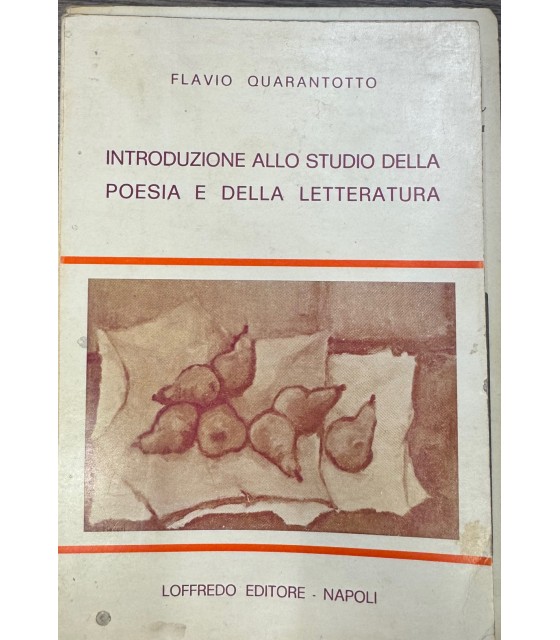 Introduzione allo studio della poesia e della letteratura.