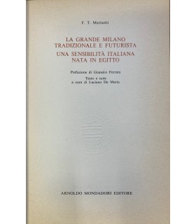 La grande Milano tradizionale e futurista. Una sensibilità italiana nata …