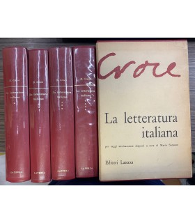 La Letteratura italiana. 4 voll.