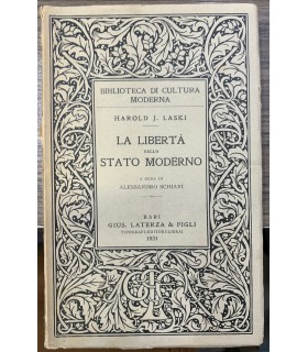 La libertà dello stato moderno.