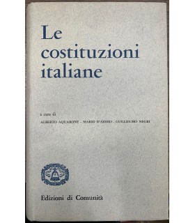 Le costituzioni italiane.