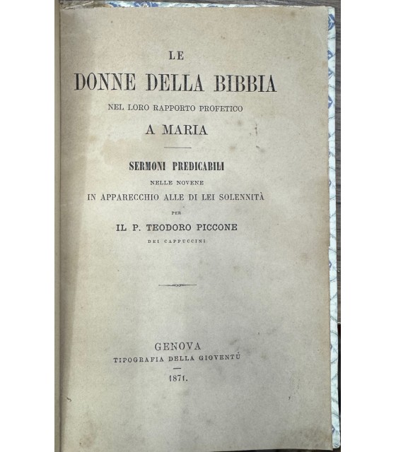 Le donne della Bibbia.