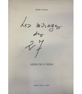 Les mirages des 27. Visioni dei 27 segni.