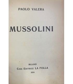 Mussolini.