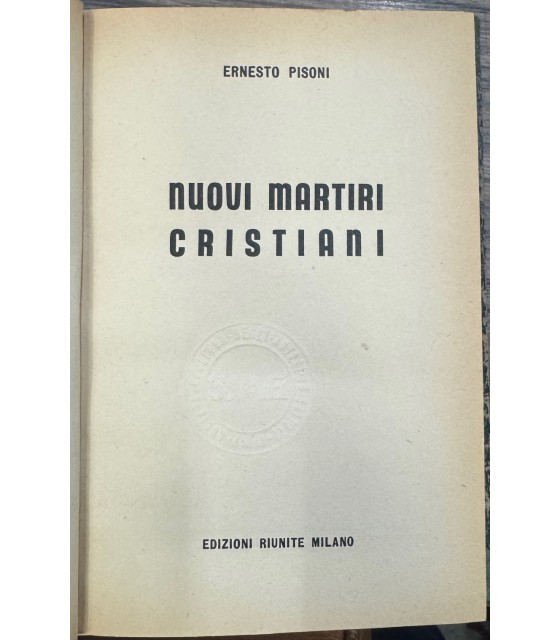 Nuovi martiri cristiani.